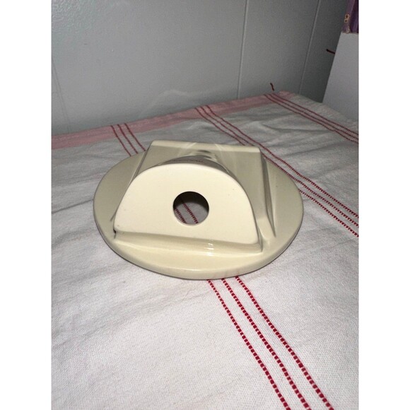 Vintage Lenox 5" Round Picture/Photo Frame Ivory & 24K Gold - Picture 3 of 7